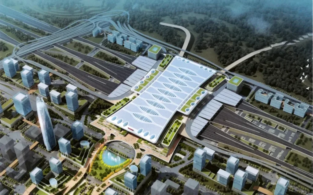 China’s $7.8 billion Chongqing East Railway Station is now the world’s largest train station, five times the size of Grand Central