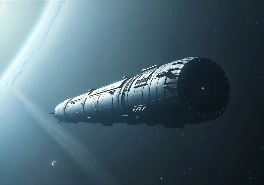 Engineers design 36-mile spacecraft for hypothetical one-way journey spanning 400 years