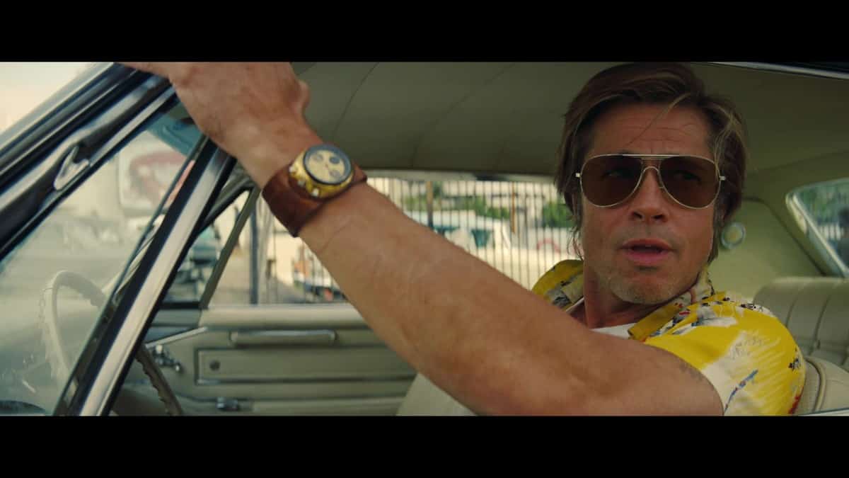 Brad Pitt wearing a Citizen Bullhead in Once Upon a Time in Hollywood.
