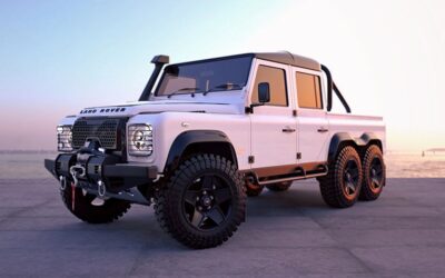 Classic Overland makes a crazy 6×6 Land Rover Defender called the ‘White Rhino’