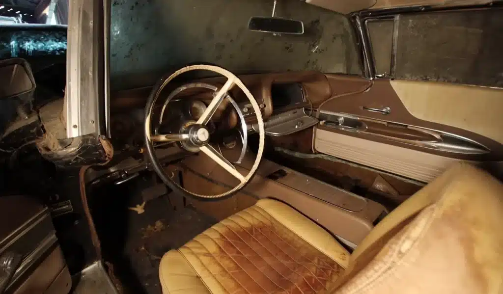 interior of the American muscle cars