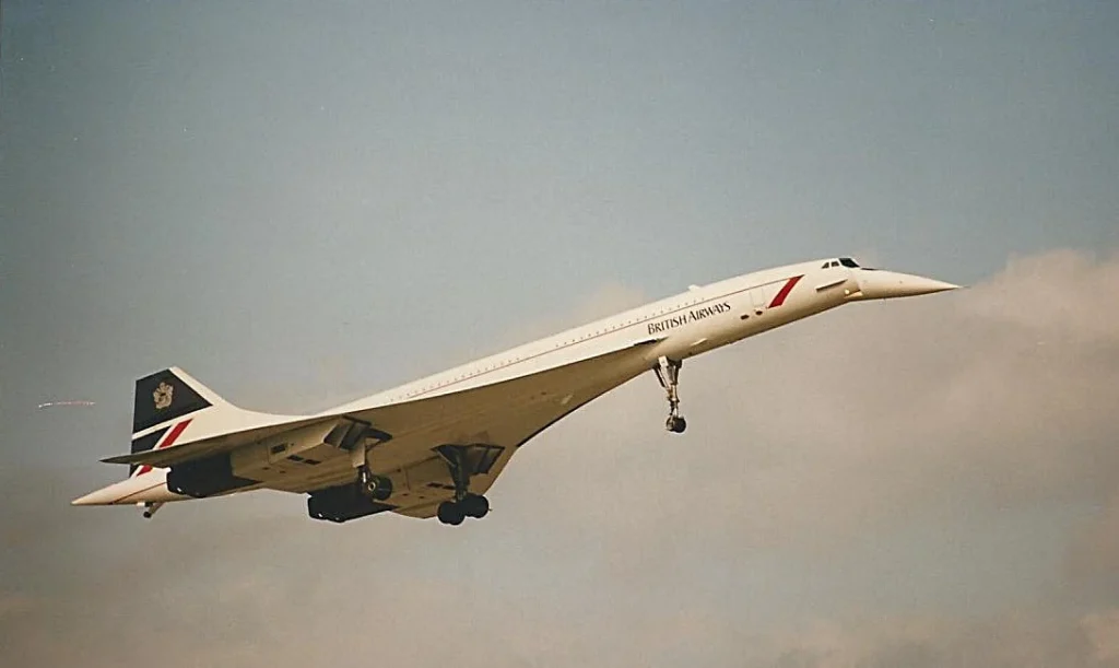 British Airways once took four Concordes off-duty just to treat staff to a champagne formation flight