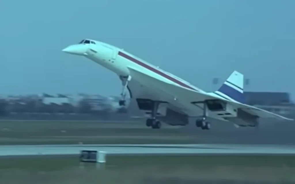 Concorde's first ever flight was captured on film - and it still looks strangely modern even by today's standards
