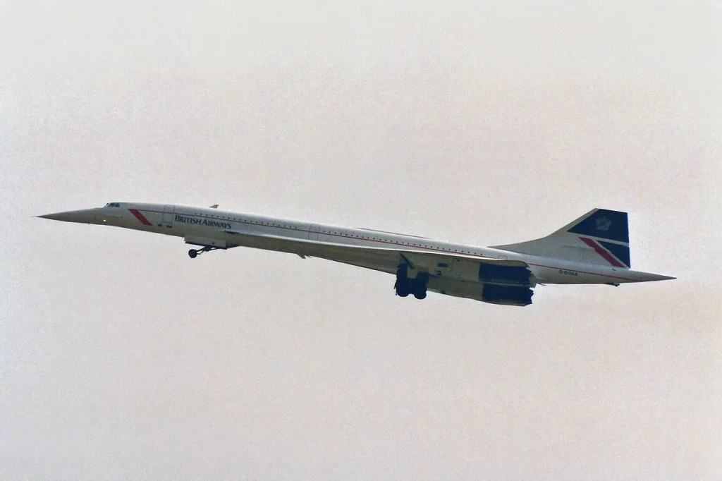 British Airways once took four Concordes off-duty just to treat staff to a champagne formation flight