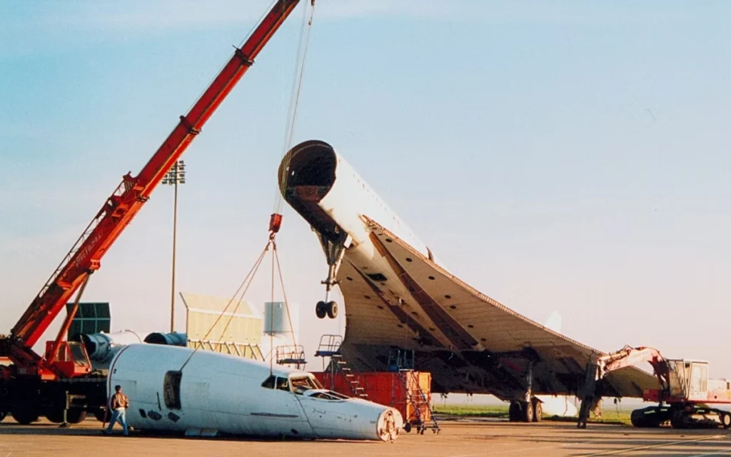 Concorde F-BVFD, also known as Fox-Delta, was the only Concorde to be scrapped after just 5,814 flight hours