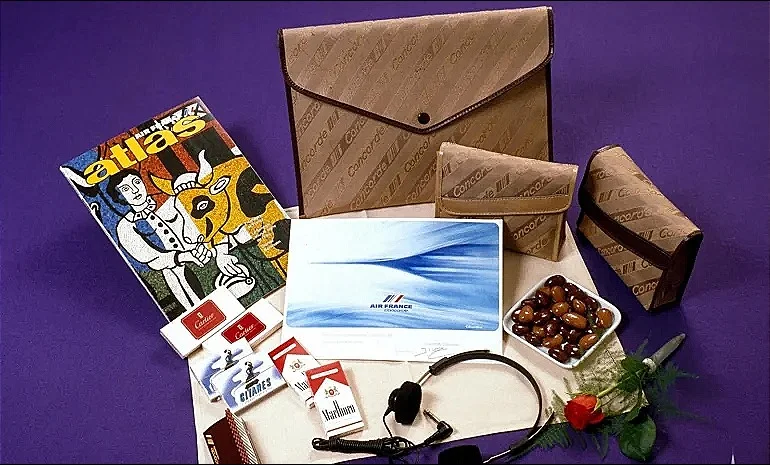 Concorde passengers used to travel across the Atlantic in just three hours, but the flight also came with extra perks