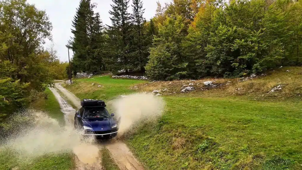 Connor was inspired to travel the world in his converted Lamborghini Urus.