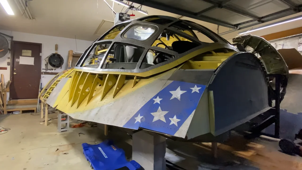 West Virginia man has spent 5 years and over $200,000 building the last Convair B-36H Peacemaker in his garage