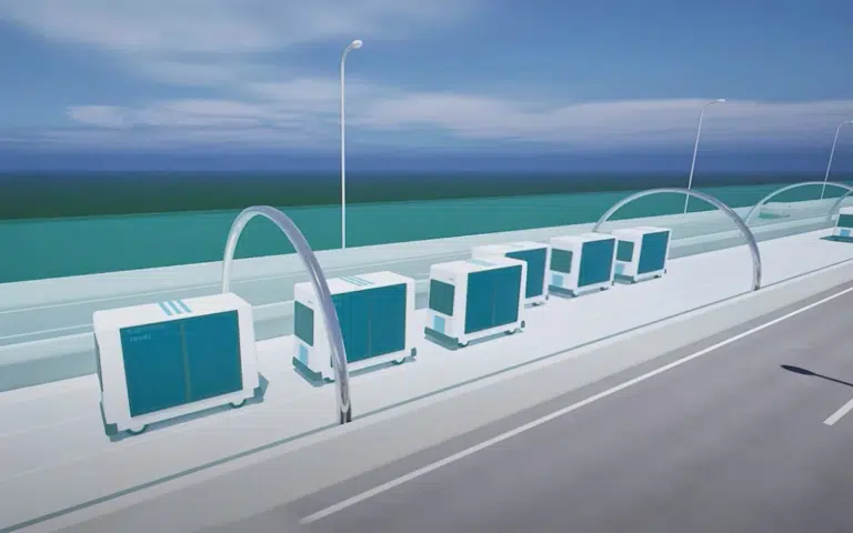 The Japanese government has unveiled plans for a "conveyor belt road" to connect Tokyo to Osaka.