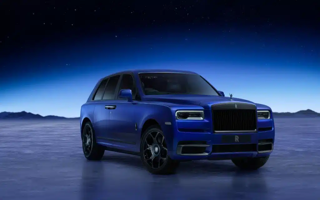 Rolls-Royce Black badge Cullinan 'Blue Shadow'