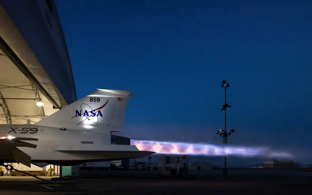 NASA finished tests on X-59 supersonic plane for late 2025