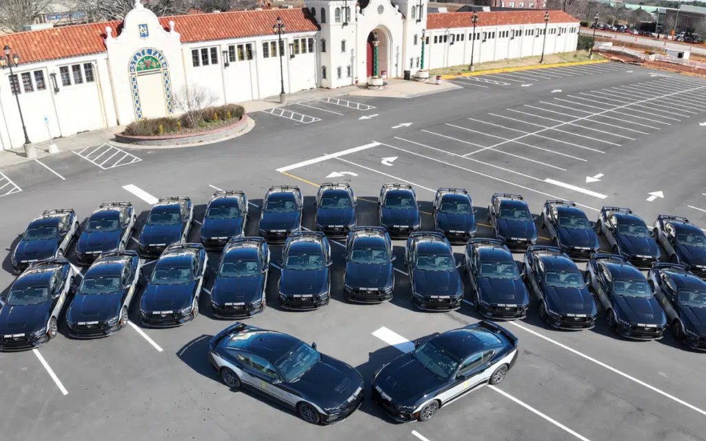 North Carolina's Highway Patrol have new Ford Mustangs