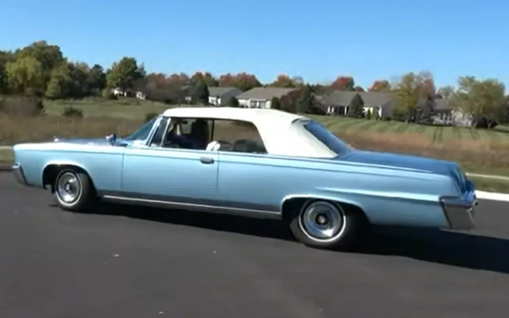 This 1965 Imperial Crown droptop has a small secret