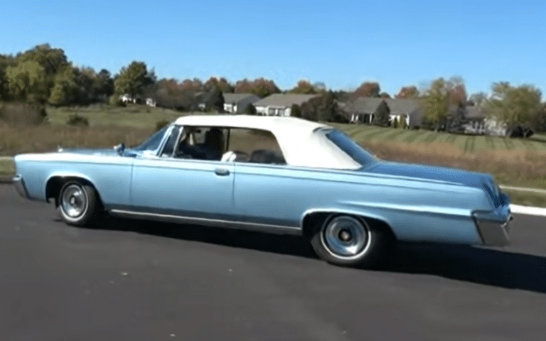 This 1965 Imperial Crown droptop has a small secret