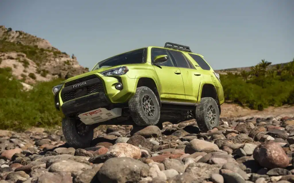 Toyota exclusive Electric Lime
