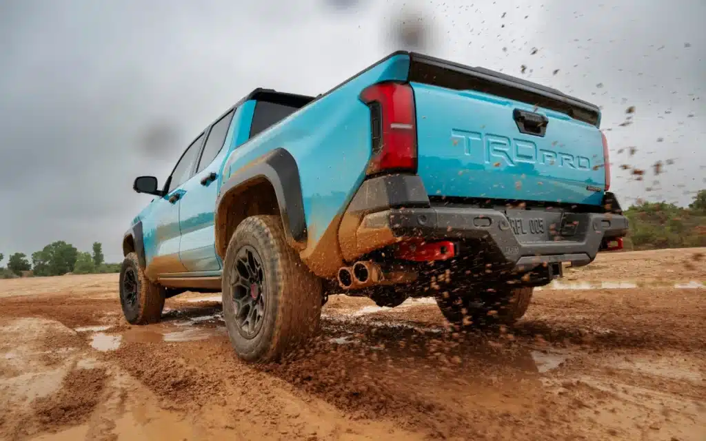 Toyota's new exclusve Wave Maker blue for special Toyota models only