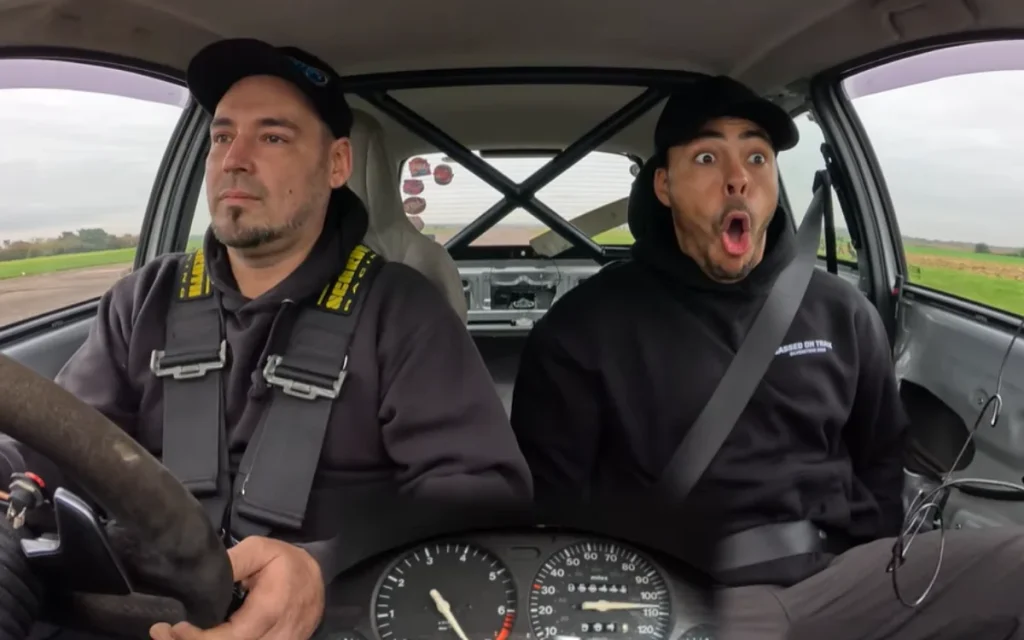 This man built a custom Vauxhall Corsa - and tried to hit 150mph in it