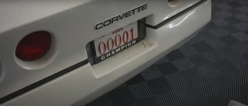 Why the recently found first ever C4 Corvette sat unused in an American garage and only had 277 miles