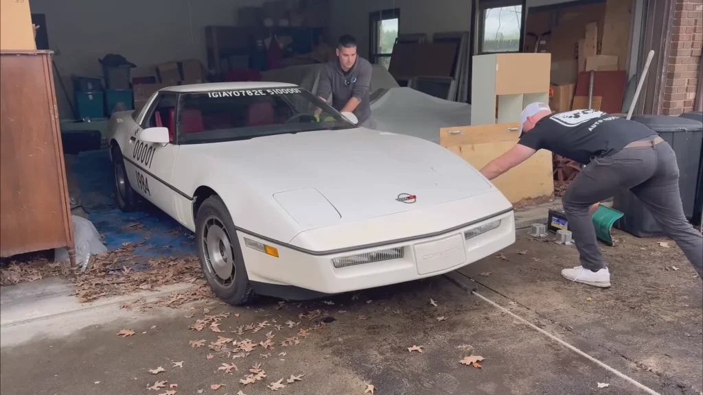 C4 Corvette #001 was astonishingly found just sitting in American garage after 30 years and its owner took out a second mortgage to buy it