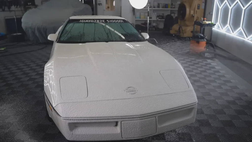 C4 Corvette #001 was astonishingly found just sitting in American garage after 30 years and its owner took out a second mortgage to buy it