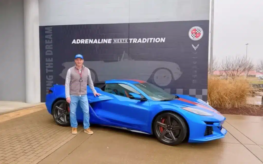 The 'most expensive’ Corvette E-Ray delights new Ohio owner with Chevy sports cars obsession