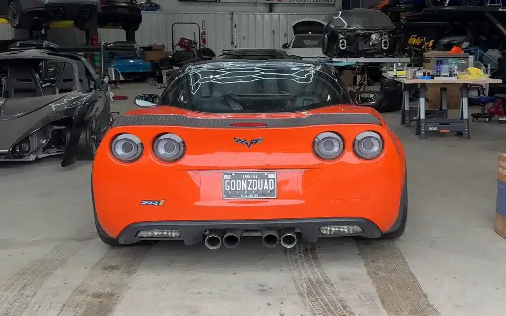 Tennessee brothers rebuild a totaled Corvette ZR1 and the sound it makes is unreal