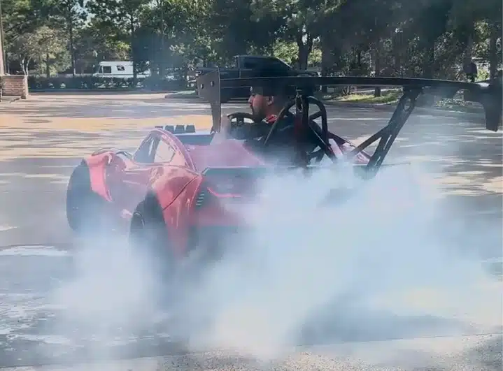 Corvette go-kart - Poorvette