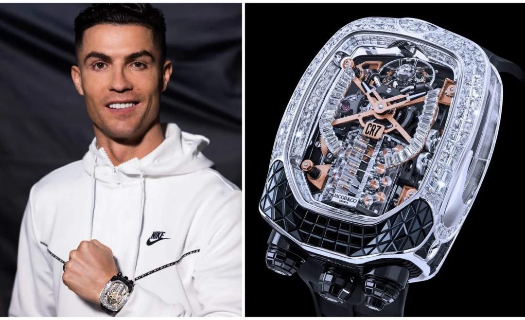 Cristiano Ronaldo buys $1 million Bugatti Chiron watch to match his hypercar