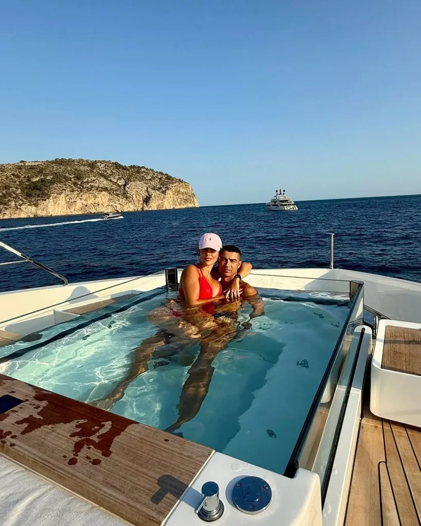 Cristiano Ronaldo is taking a break from soccer with a short vacation in Madeira, Portugal, where he was born