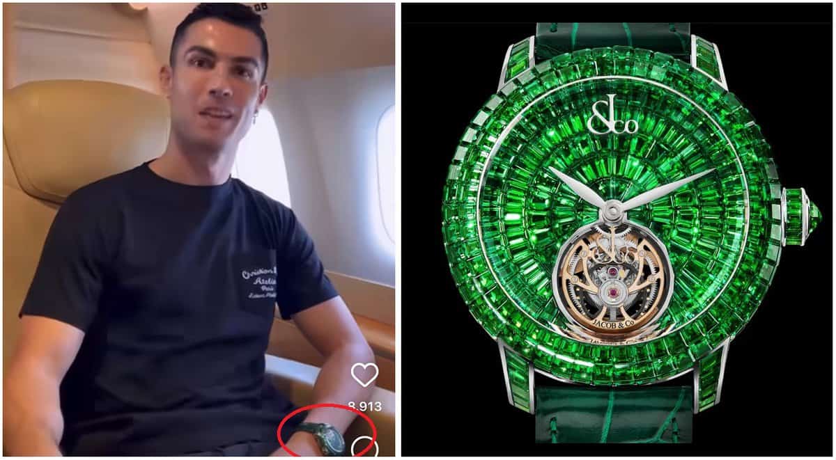 Jacob and Co Tsavorite - A $780k watch for Cristiano Ronaldo
