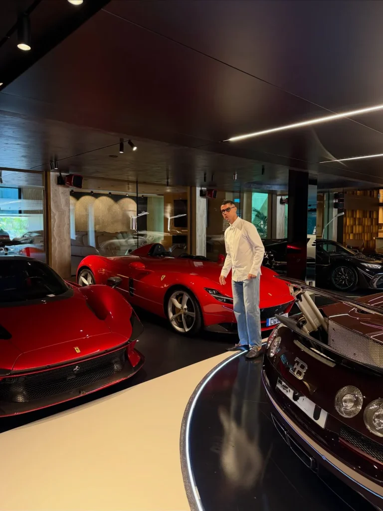 Cristiano Ronaldo once confessed that he has so many supercars he genuinely doesn’t know how many he owns