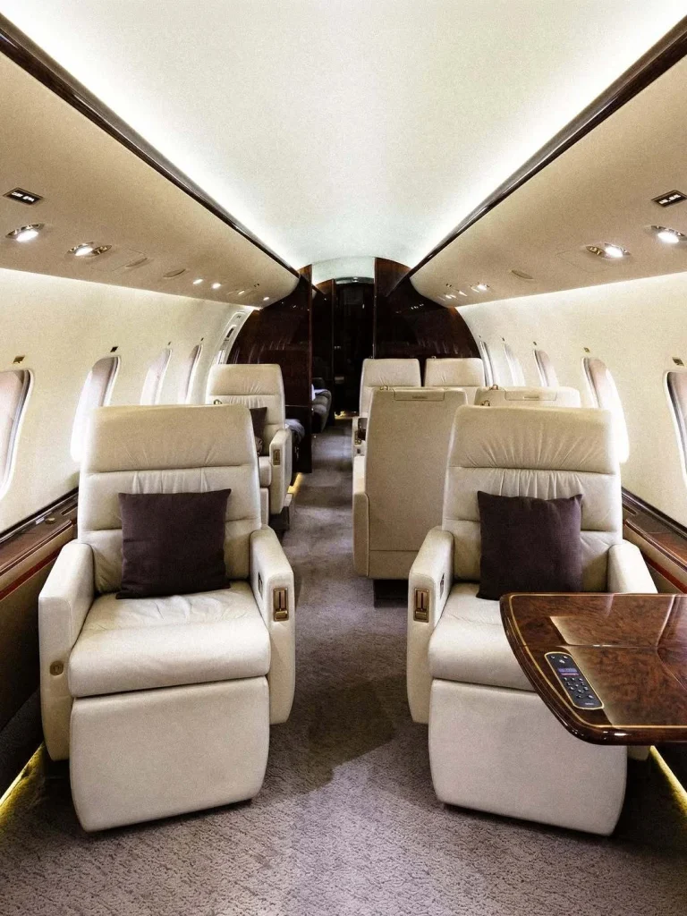 Cristiano Ronaldo owns one of the most stunning private jets ever made, a Bombardier Global Express XRS customized for him