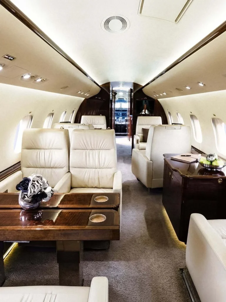 Cristiano Ronaldo owns one of the most stunning private jets ever made, a Bombardier Global Express XRS customized for him