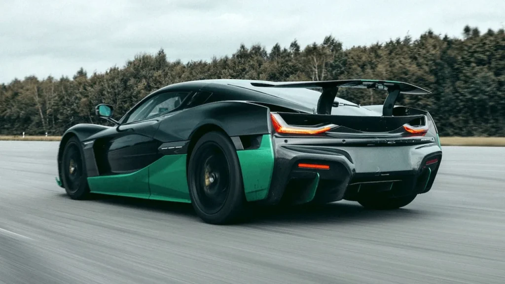 Croatian EV manufacturer Rimac took its 1914-horsepower hypercar the Nevera to a test track in Germany and set an incredible record 1