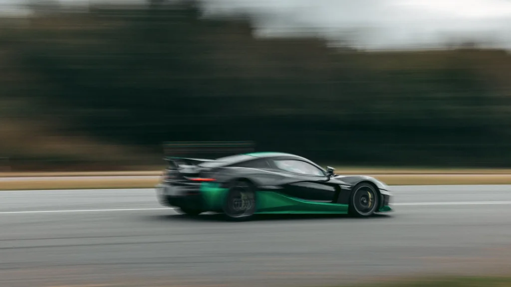 Croatian EV manufacturer Rimac took its 1914-horsepower hypercar the Nevera to a test track in Germany and set an incredible record 1