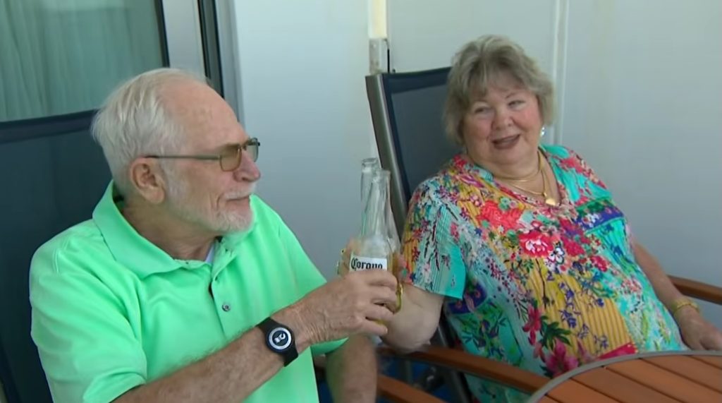 This retired couple decided to ditch the idea of a 'normal' retirement plan and booked 51 back-to-back cruises instead