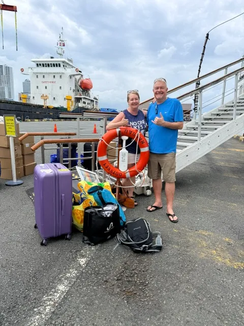 Hawaii couple who sold everything to live on cruise ship for 15 years suddenly told they have to leave ship by 2pm after just 2 years