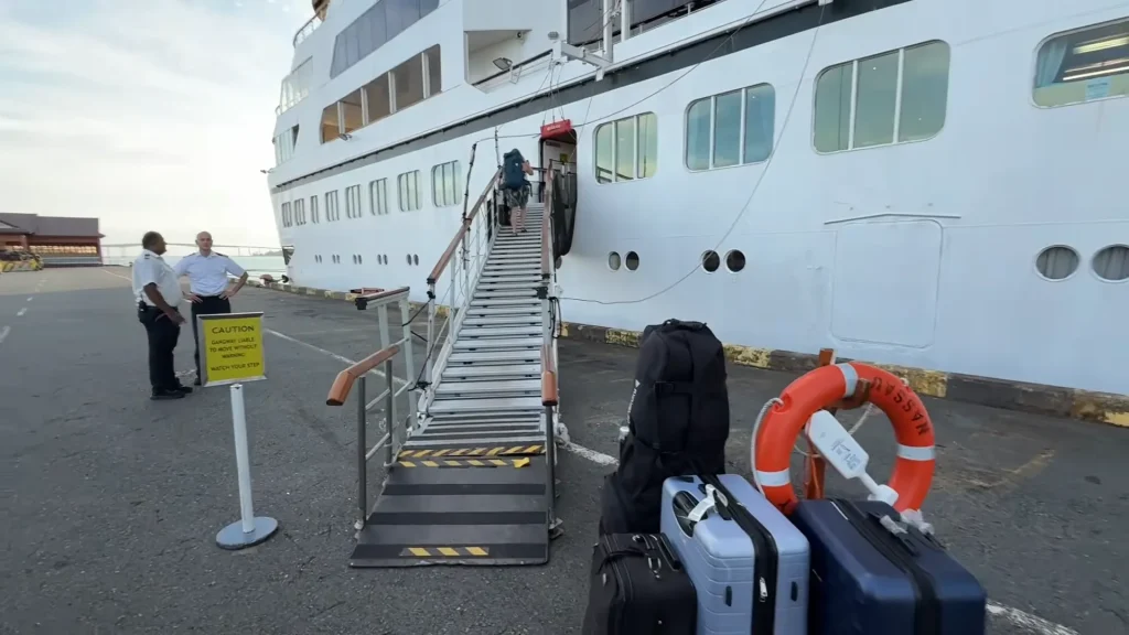 Hawaii couple who sold everything to live on cruise ship for 15 years suddenly told they have to leave ship by 2pm after just 2 years