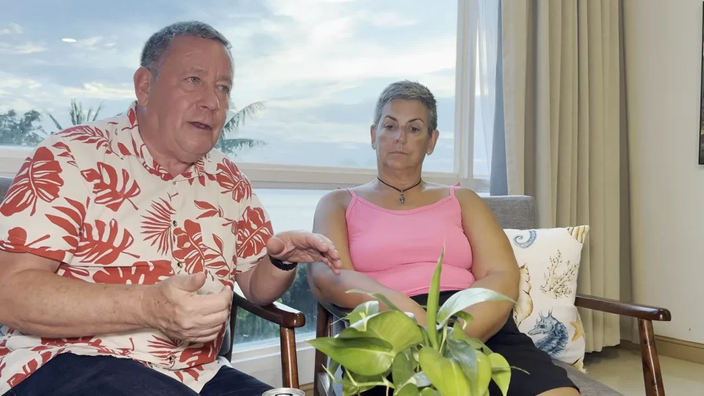US couple who sold everything and paid $179,000 to live on 'endless' cruise ship share the eight warning signs they spotted before being left stranded
