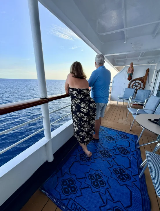US couple who sold 31 cars to live on cruise ship for 15 years share what the costs are really like after leaving Hawaii to sail around the world