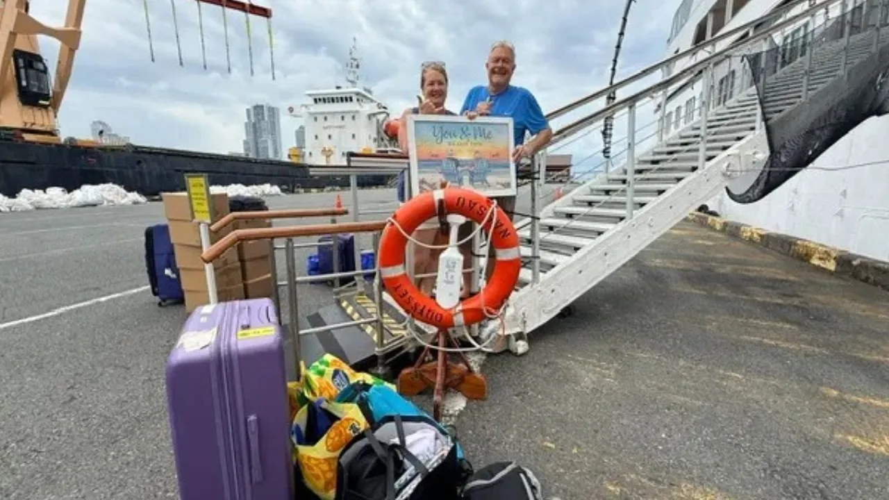 Hawaii couple who were told to leave cruise ship 2 years into 15-year stay after selling everything reveal what happened with the crew of the ship