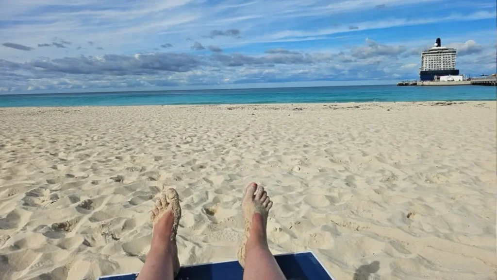 Woman who saved just enough money to retire early and live on cruise ships reveals real cost of living there full-time