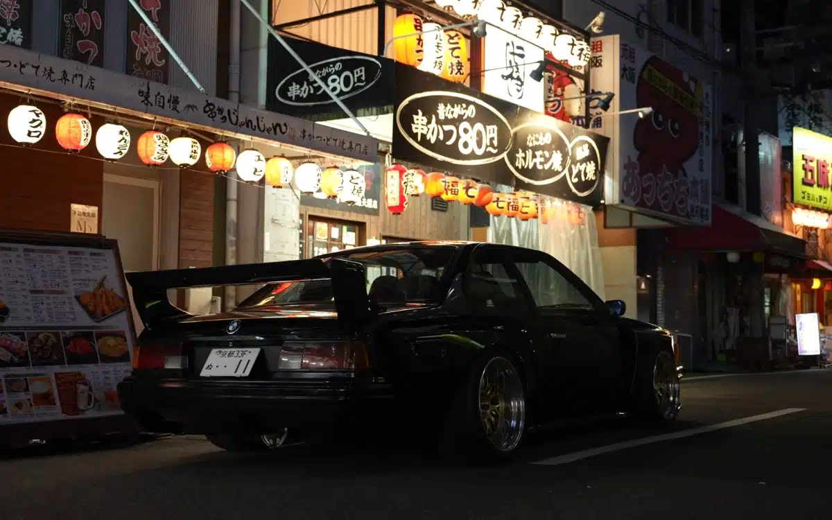 BMW’s E24 gets a wild makeover in Osaka with Batmobile-inspired build