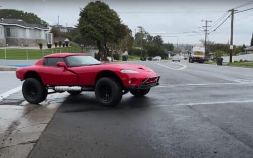 Man turns Dodge Viper into off-roader to give it more muscle