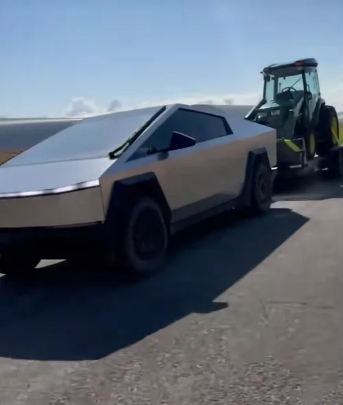 Idaho farmer gives his honest opinion on the Tesla Cybertruck after testing it out while at work
