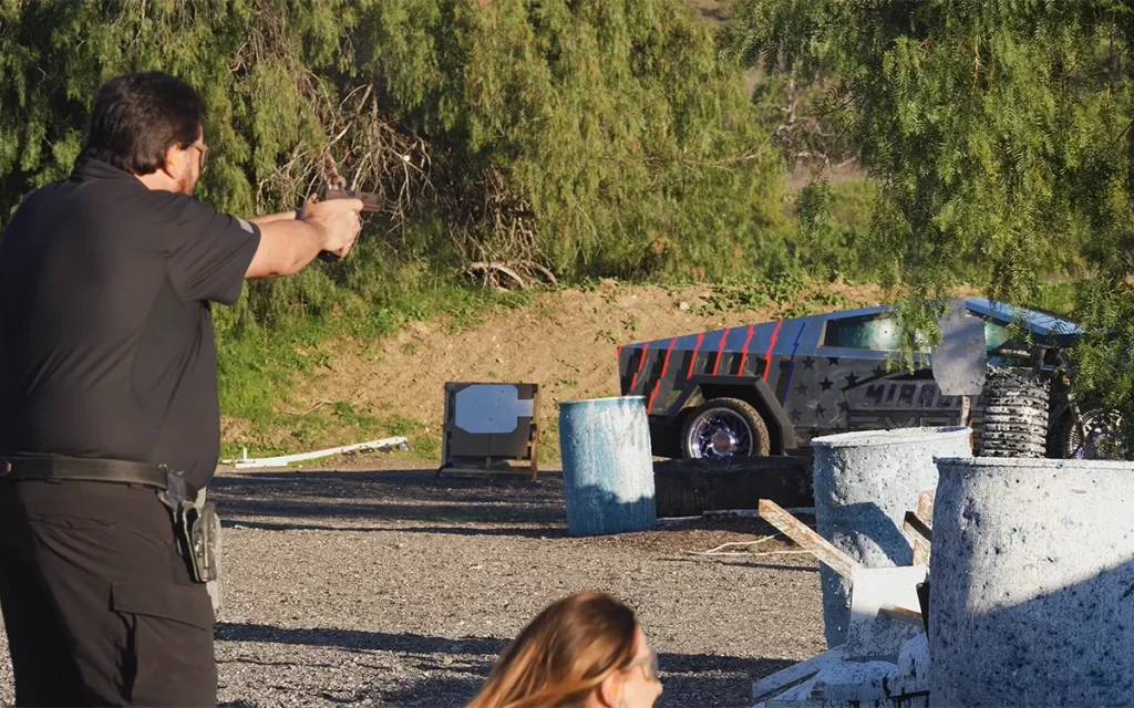 This group of Californians fired a John Wick arsenal at the Tesla Cybertruck's bulletproof windows, from 9mm to .50 Cal ammunition, to put it to the real test