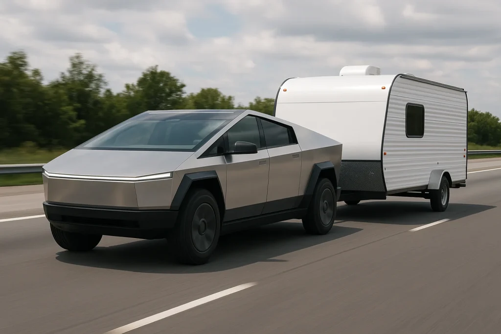 Tesla Cybertruck owner baffled after truck says towing range is under 100 miles and wants answers