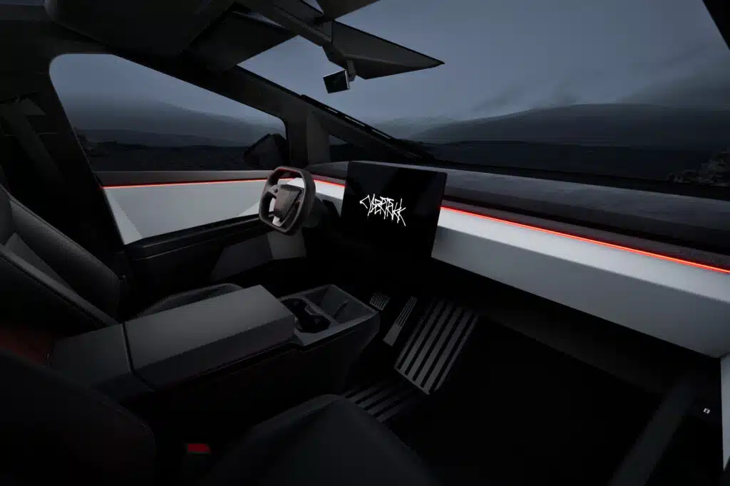 The Tesla Cybertruck interior is so minimalist it's been called 'boring'