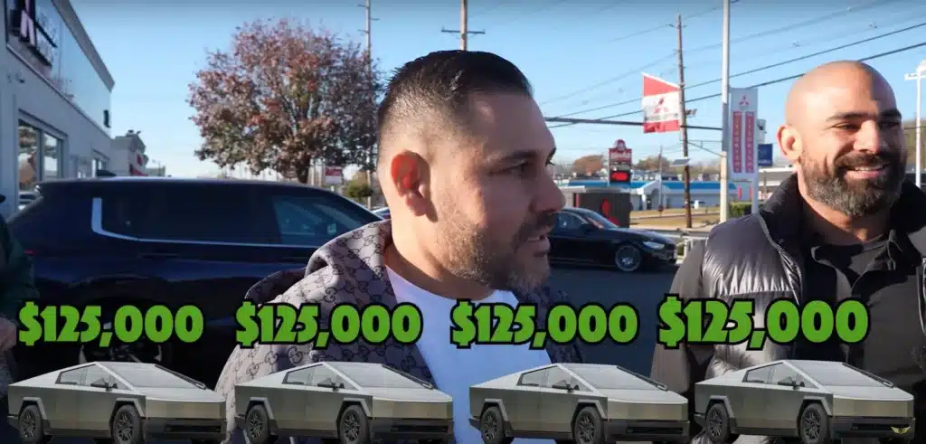 Cybertrucks $500,000 New Jersey