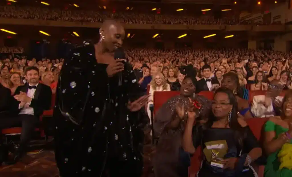Over 20 years after Oprah’s iconic Pontiac giveaway, Cynthia Erivo got to return the favor…sort of